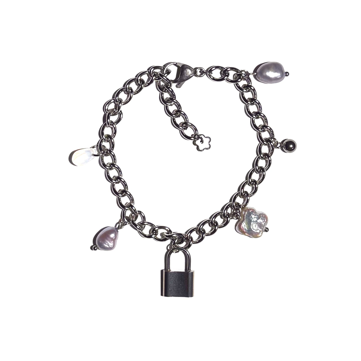Lock Charm Bracelet