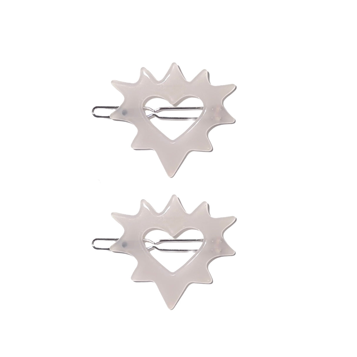 Spiked Heart Pair