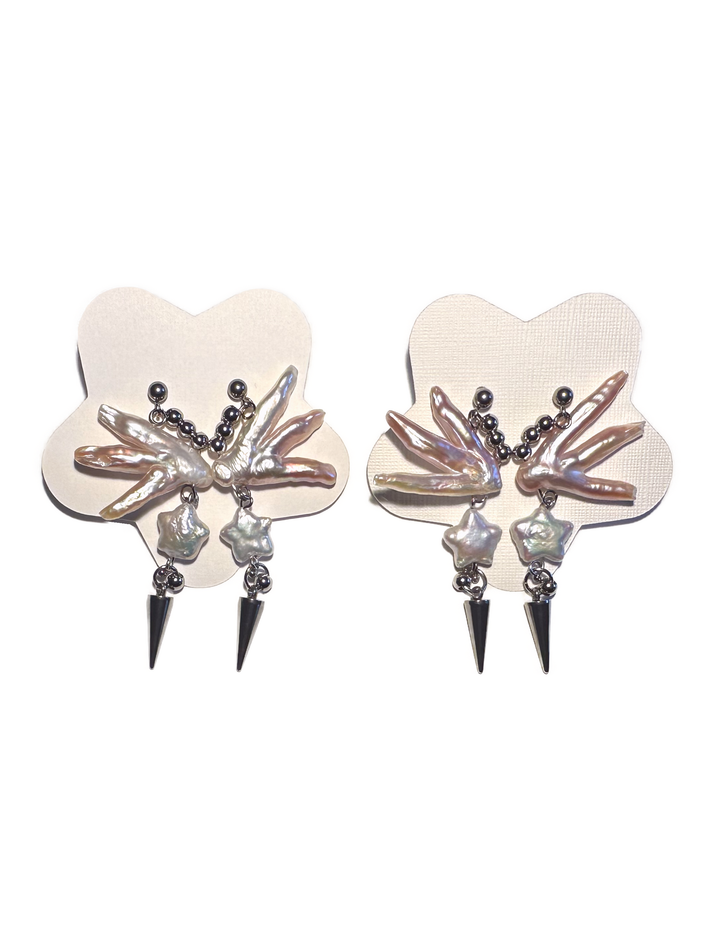Metal Wings Earrings