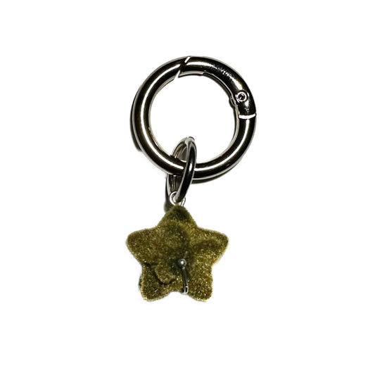 Fuzzy Star Keychain