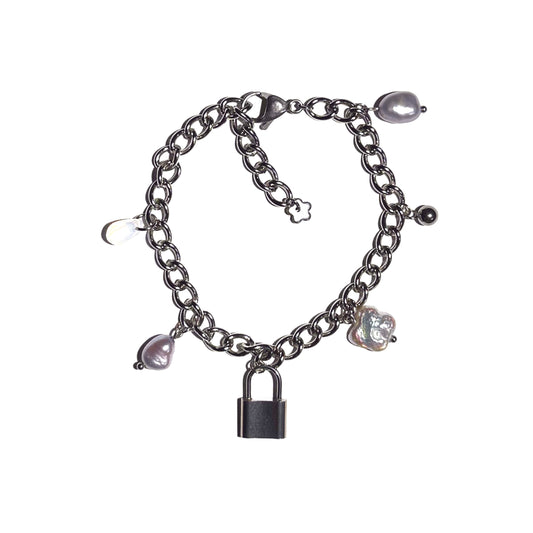 Lock Charm Bracelet